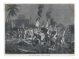 Travellers on the Overland Route to India Transferring from Ship to Carriage at Bulaq Cairo Giclee Print Travellers on the Overland Route to India Transferring from Ship to Carriage at Bulaq Cairo Giclee Print