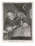Alfonso Maria de Liguori Neapolitan Founder of the Order of Redemptorists Lámina giclée Alfonso Maria de Liguori Neapolitan Founder of the Order of Redemptorists Lámina giclée