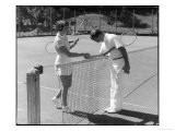 Tennis Chivalry 1930s Giclee Print
