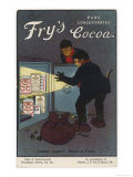 Fry's Cocoa Advert Lámina giclée