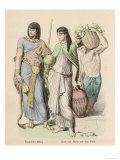 Ancient Egypt Depicting the Clothing and Regalia of an Ancient Egyptian King Giclee Print