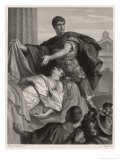 Julius Caesar, Mark Antony's Funeral Oration Over the Corpse of Caesar Giclee Print by Heinrich Spiess