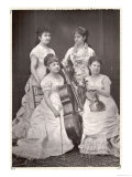 Quatuor Sainte-Cecile French String Quartet, Dosne, Meria-Mussa, Galatsin, Marie Tayau Giclee Print