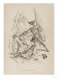 The Wilderness Scene from the Virginians Giclee Print The Wilderness Scene from the Virginians Giclee Print