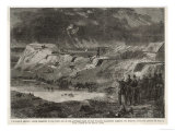 The Bombardment of Fort Wagner Charleston Harbour Giclee Print