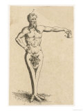 Flacid Fig Leaf Statue Giclee Print