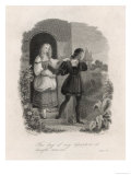 Frankenstein Title Page from Mary Shelley's Novel Giclee Print