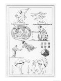 Selection of Weird and Wonderful Games Played by the Ancient Greeks, Giclee Print