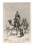 Benjamin of Tudela Explores the Sahara by Camel Giclee Print Benjamin of Tudela Explores the Sahara by Camel Giclee Print