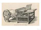 Hoe's Railway Printing Machine Giclee Print