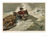 Grace Horsley Darling Daughter of Lighthouse-Keeper on the Farne Islands Giclee Print by C.j. Staniland
