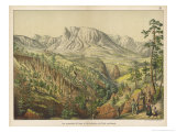 The Dolomites of the Southern Tyrol Giclee Print by Ferdinand Von Hochstetter