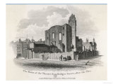 Drury Lane Theatre London after the Fire Giclee Print