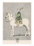 Caesar-Auguste de Bellegarde, Aka Marquis de Termes and Comte de Montbard, French Equestrian Giclee Print by L. Vallet