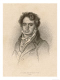 Ludwig Van Beethoven German Composer Portrait in 1814 Reproduction procédé giclée