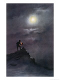 Birdie, Bowers Reads the Thermometer on the Ramp Giclee Print by Edward A. Wilson