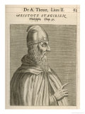 Aristotle Greek Philosopher Giclée-Druck von Andre Thevet
