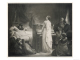 Frederic Chopin Polish Musician on His Deathbed Reproduction procédé giclée