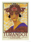 Portrait of Princess Turandot Giclée-Druck