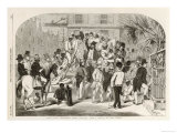 Slave Sale at Charleston Virginia Giclee Print