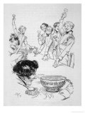 The Messroom Will Drink Isabella Thorpe for a Fortnight Giclee Print by Hugh Thomson