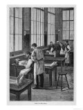 Dissecting Bodies at the School of Medicine in Paris Giclee Print