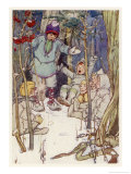 Peter Pan, The Lost Boys Lámina giclée por Alice B. Woodward