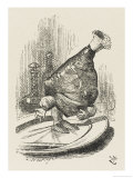 Leg of Mutton the Leg of Mutton Takes a Bow Giclee Print by John Tenniel