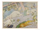 Noah's Ark, Some of the Animals Suffer from Sea-Sickness reproduction procédé giclée par E. Boyd Smith