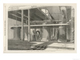 The Four Engines Which Supply Power to the Machines at Dean Mills Cotton-Mill Giclee Print