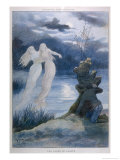Les Fades de Lagafe, Breton Fairy Folk Giclee Print by Edouard Zier
