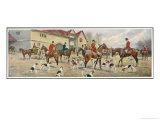 At the Meet Giclee Print by George Wright