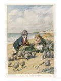 John Tenniel - The Walrus and the Carpenter - Giclee Baskı John Tenniel - The Walrus and the Carpenter - Giclee Baskı