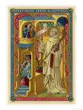 Saint Bernard of Clairvaux French Religious Who Established the Monastery at Clairvaux Giclee Print
