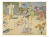 Noah's Ark, Uneasy Fellow-Passengers reproduction procédé giclée par E. Boyd Smith