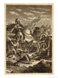 Samnite Wars in Southern Italy: The Battle of Aquilonia Giclee Print by L. Stefanoni