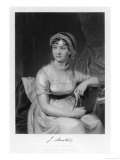 Jane Austen English Novelist reproduction procédé giclée