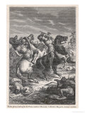 Pyrrhus King of Epirus Invades Italy and Inflicts a Thumping Defeat on the Romans at Heraclea Giclee Print by L. Stefanoni
