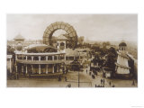 Fair at Blackpool Pleasure Beach Giclee Print Fair at Blackpool Pleasure Beach Giclee Print