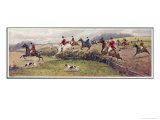 In Full Cry Giclee Print by George Wright