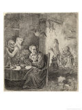Witches Assisted by Demons Prepare for the Sabbat Giclee Print by David Teniers the Younger