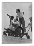 Portrait of Filmmaker/Photographer Leni Riefenstahl, Photographic Print