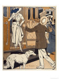 Lady is Welcomed as She Arrives at a Station Lámina giclée por Ed Touraine Lady is Welcomed as She Arrives at a Station Lámina giclée por Ed Touraine