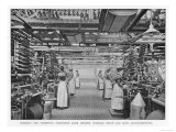 Women Working the Crompton Axminster Loom at Richard Smith and Sons Kidderminster England Giclee Print