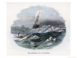 Icefloes Breaking Up Giclee Print by J.w. Whimper