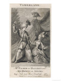 Tamerlane Mr. Palmer as Bajazet and Miss Hopkins as Selima in Act V Giclee Print