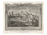 Jerusalem is Besieged by Titus Giclee Print by P. Wray