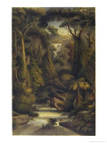 Jungle Scene Sri Lanka Giclée-Druck von Von Konigsbrunn 