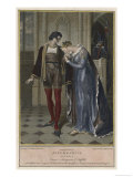 Henry VI, Queen Margaret and Suffolk Giclee Print