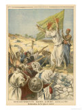 In India Fanatical Moslems Respond Enthusiastically to the Call for a Jihad Giclee Print by Topani 